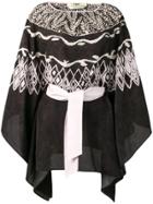 Fendi Loose Fit Beach Dress - Black