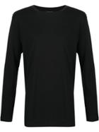 Helmut Lang Longsleeved T-shirt - Black