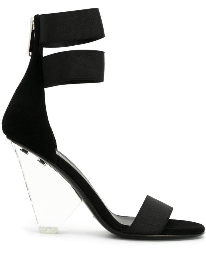 Balmain Lory Sandals - Black