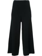 Le Ciel Bleu Soubari Pants, Women's, Size: 36, Black, Polyester/rayon