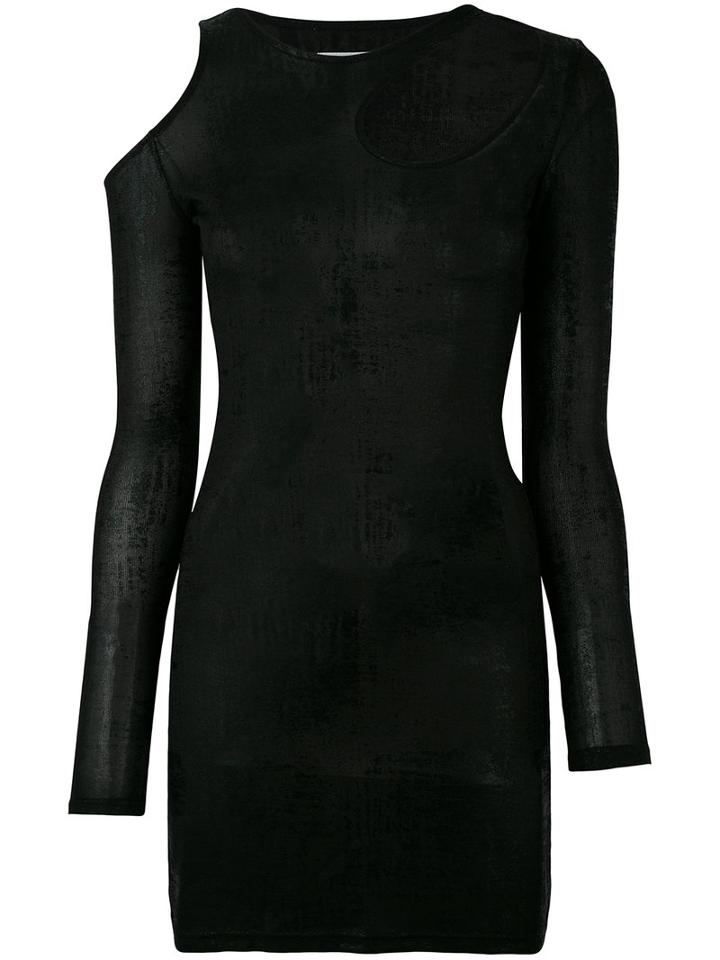 Jovanna - Eyes Wide Dress - Women - Polyester/spandex/elastane - 8, Black, Polyester/spandex/elastane