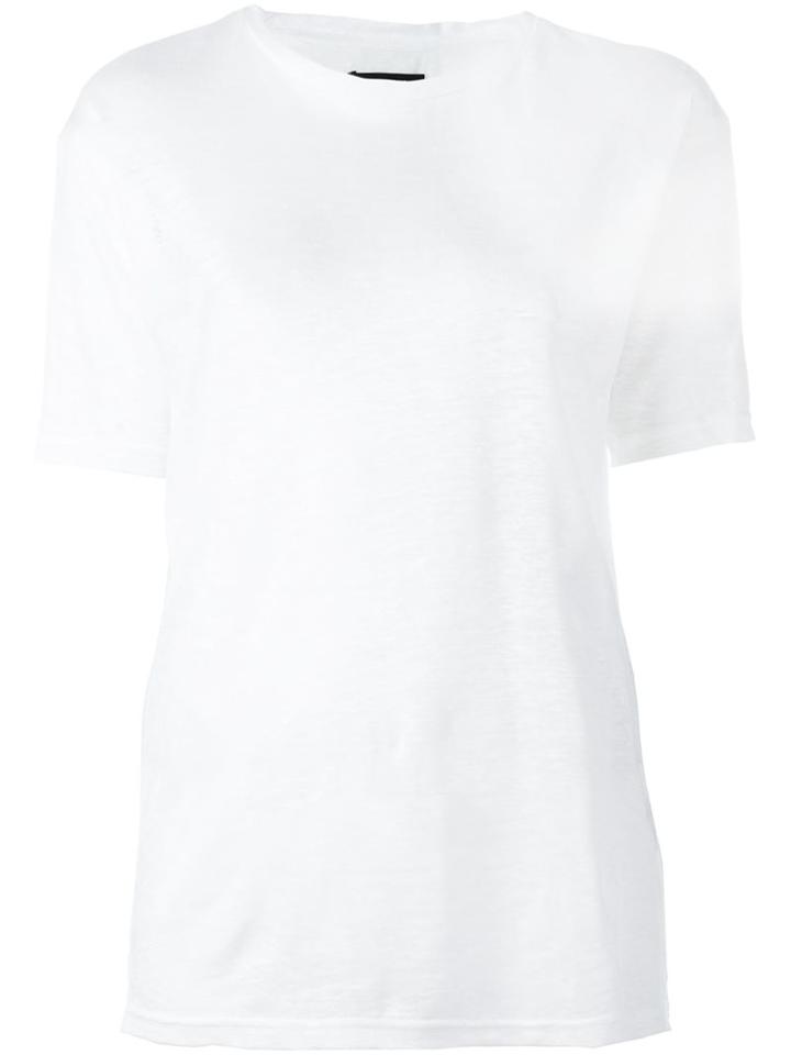 Isabel Marant 'madjo' T-shirt, Women's, Size: Xs, White, Linen/flax