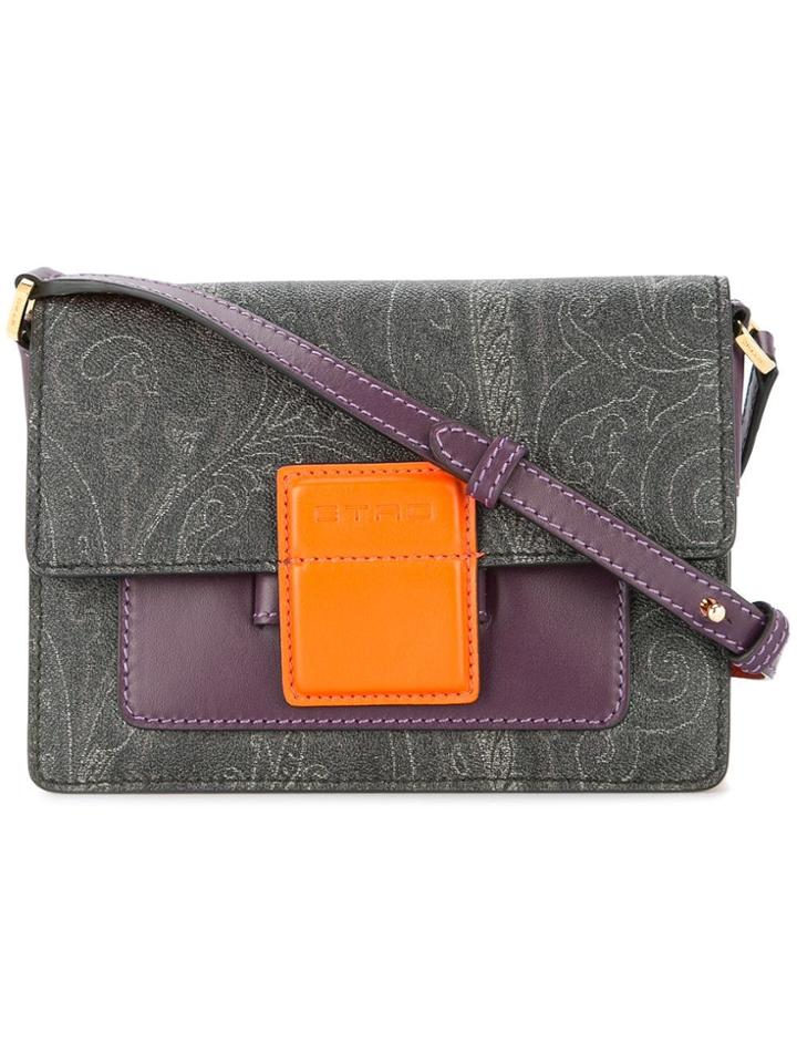 Etro Paisley Shoulder Bag - Grey