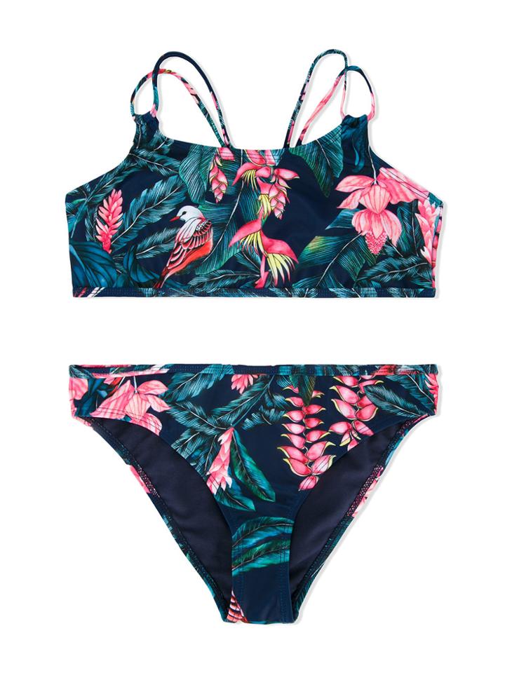 Duskii Girl Adela Bikini Set - Blue