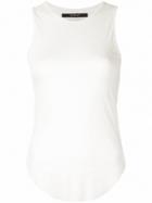 Song For The Mute Slim-fit Vest Top - White