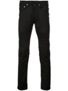Neil Barrett Slim-fit Biker-style Jeans - Black