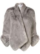 Hussein Chalayan Cut-out Detail Jacket - Grey