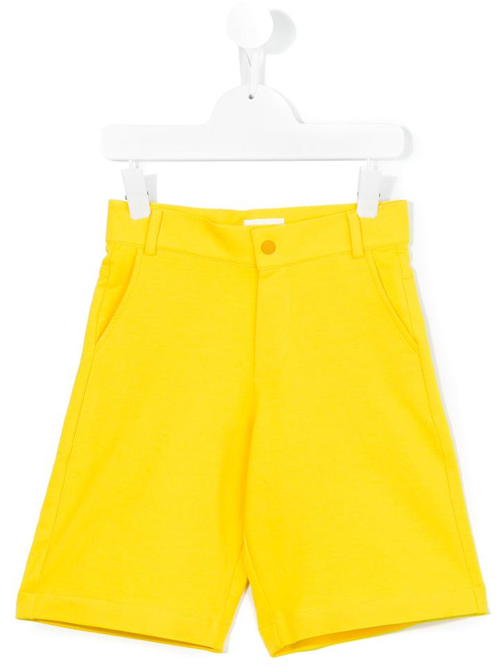 Fendi Kids Casual Trousers, Boy's, Size: 7 Yrs, Yellow/orange