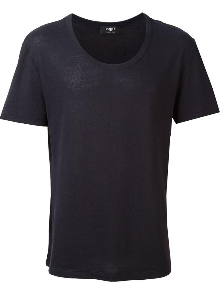 Ports 1961 Follow Me T-shirt, Men's, Size: Xl, Blue, Cotton
