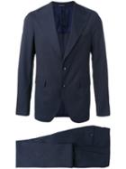 Tagliatore - Two Piece Suit - Men - Cotton/cupro/virgin Wool - 50, Blue, Cotton/cupro/virgin Wool