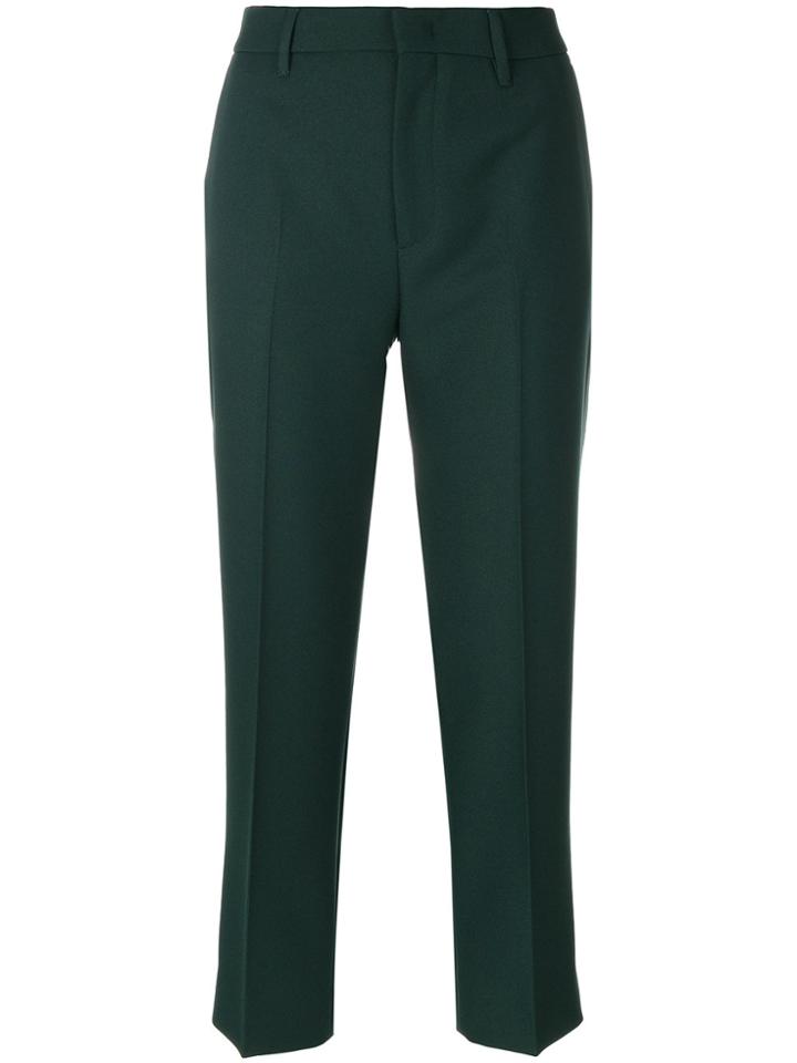 Prada Cropped Pants - Green