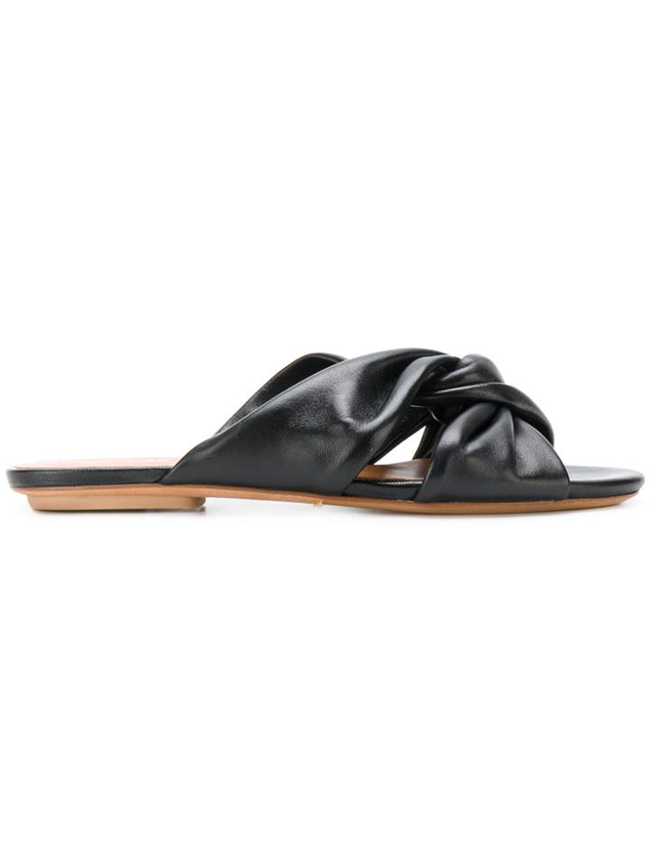 Chie Mihara Knot Detail Sandals - Black