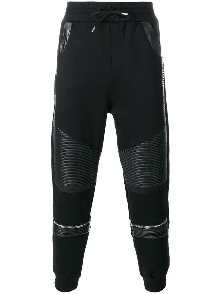 Philipp Plein Proof Track Pants, Men's, Size: Xl, Black, Cotton/polyurethane/polyester