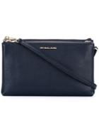 Michael Michael Kors - 'adele' Crossbody Bag - Women - Leather - One Size, Blue, Leather