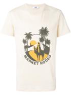 Cmmn Swdn - Boyd Printed T-shirt - Men - Cotton - S, Nude/neutrals, Cotton