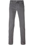 Jacob Cohen Skinny Trousers, Men's, Size: 30, Grey, Cotton/spandex/elastane