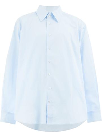 Hed Mayner Oversized Shirt - Blue