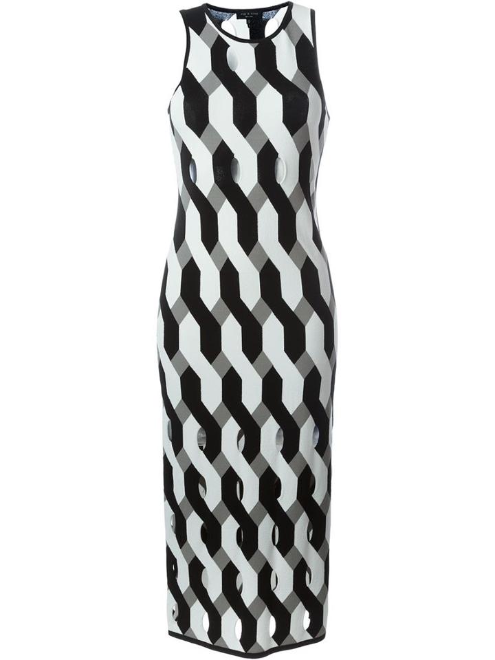 Rag & Bone 'olympia' Open Panel Detail Fitted Dress
