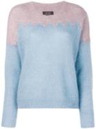 Isabel Marant Wave Cut Knit Sweater - Blue