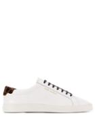 Saint Laurent Lace-up Sneakers - White