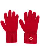 Dsquared2 Logo Plaque Gloves