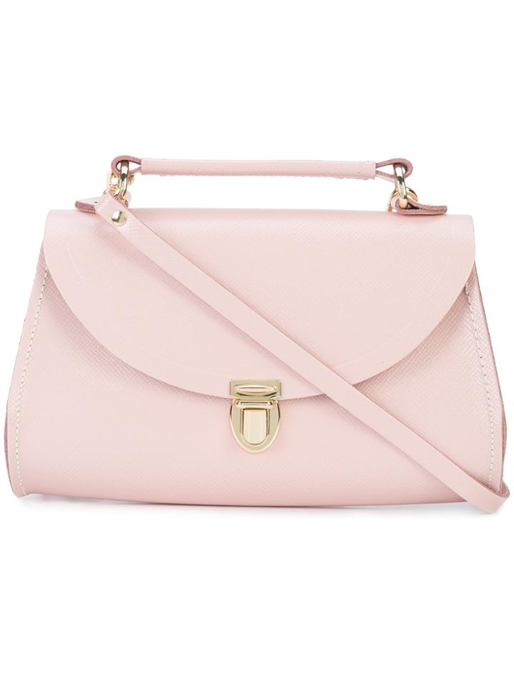 The Cambridge Satchel Company Push-lock Crossbody Bag - Pink & Purple
