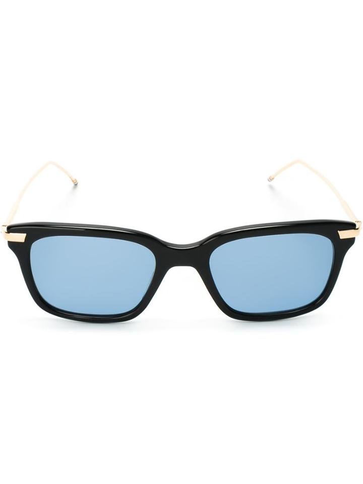 Thom Browne - Square Frame Sunglasses - Men - Acetate/titanium - One Size, Grey, Acetate/titanium