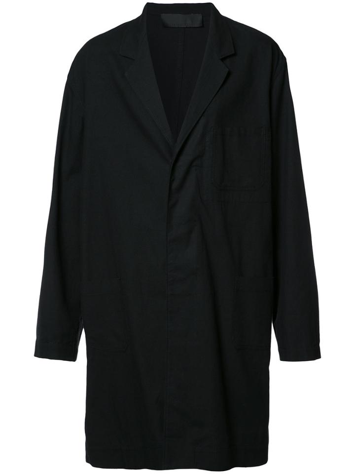 Haider Ackermann Oversized Midi Coat - Black