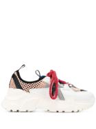 Grey Mer Zen Ring Sneakers - White