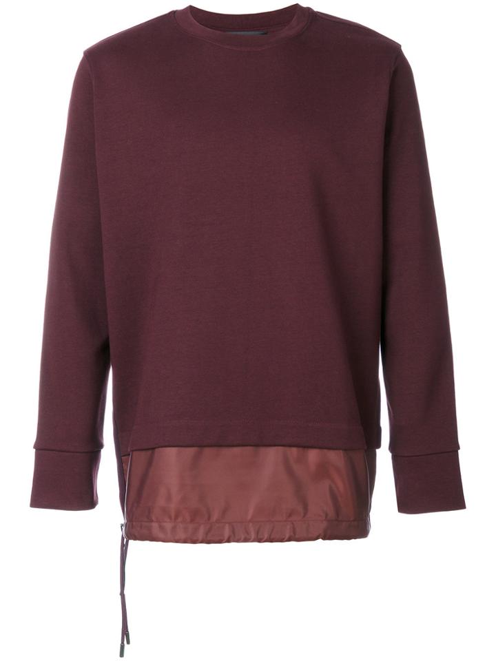 Diesel Black Gold Double Hem Sweatshirt - Red