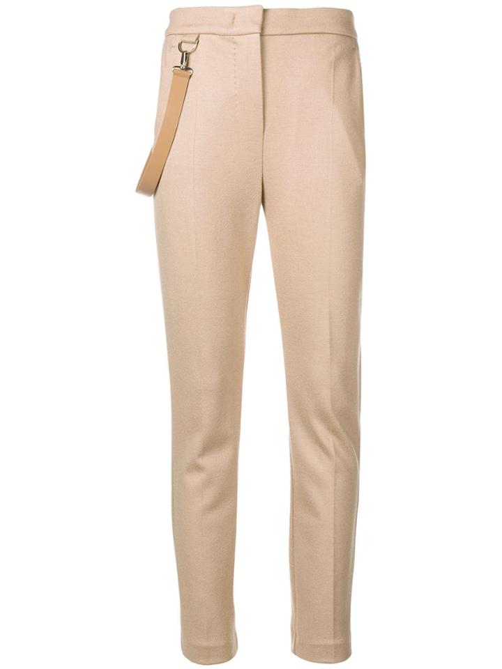Max Mara High-waisted Trousers - Neutrals