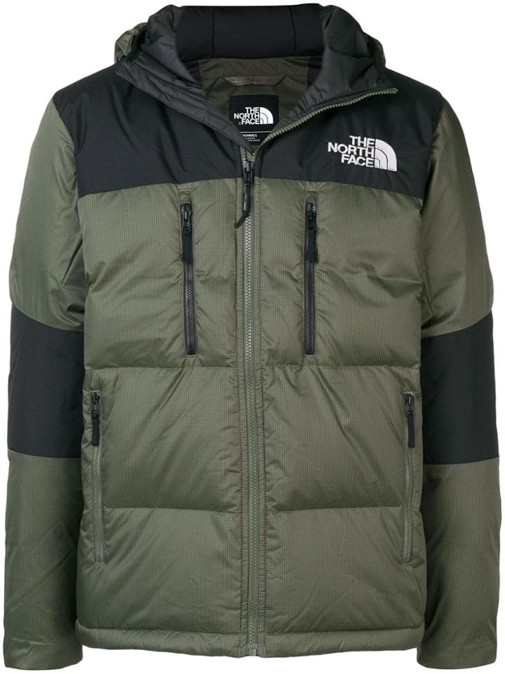 The North Face Colour Block Padded Jacket - Green