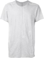 Isaac Sellam Experience Taped T-shirt, Men's, Size: Xl, Grey, Cotton