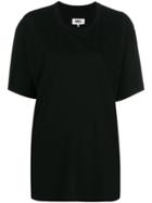 Mm6 Maison Margiela Oversized T-shirt - Black