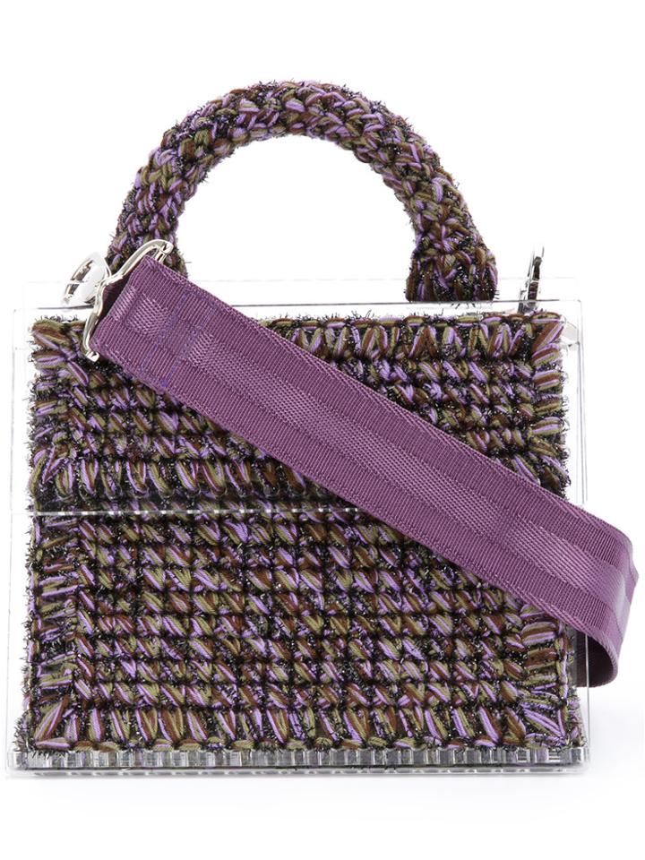 711 Lyudmila Copacabana Tote - Pink & Purple