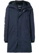 Herno Padded Mid-length Raincoat - Blue
