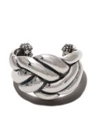 Natural Instinct Endless Knot Cuff - Silver