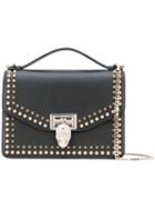 Philipp Plein - Medium Tote With Studs - Women - Leather/suede/metal - One Size, Black, Leather/suede/metal
