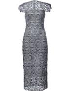 Christian Siriano Lace Embroidered Dress