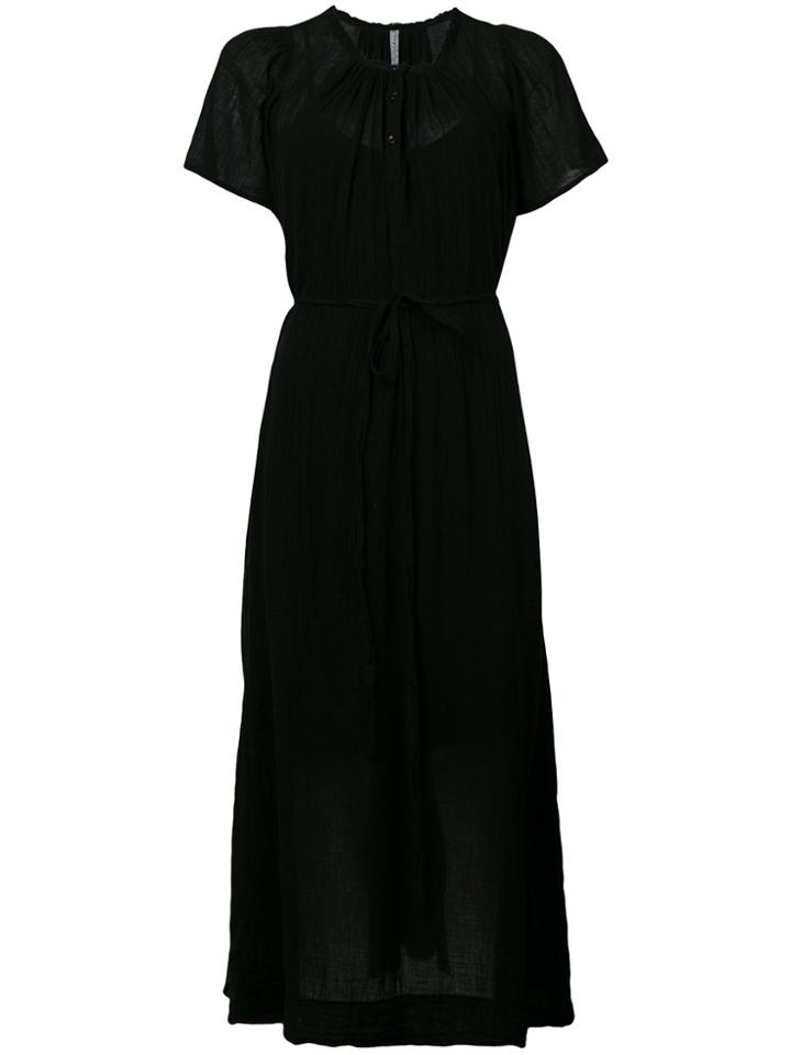 Raquel Allegra Long T-shirt Dress - Black
