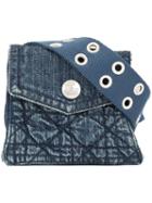 Christian Dior Pre-owned Denim Belt Bag - Blue
