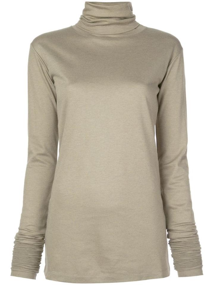 Lemaire Rollneck Knit Sweater - Green