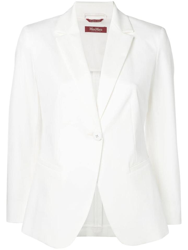 Max Mara Studio Lione Blazer - White