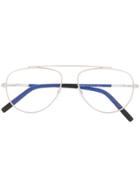 Tom Ford Eyewear Aviator Shaped Glasses - Black