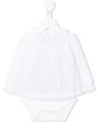 Tartine Et Chocolat - Ruffled Body - Kids - Cotton/spandex/elastane - 6 Mth, White