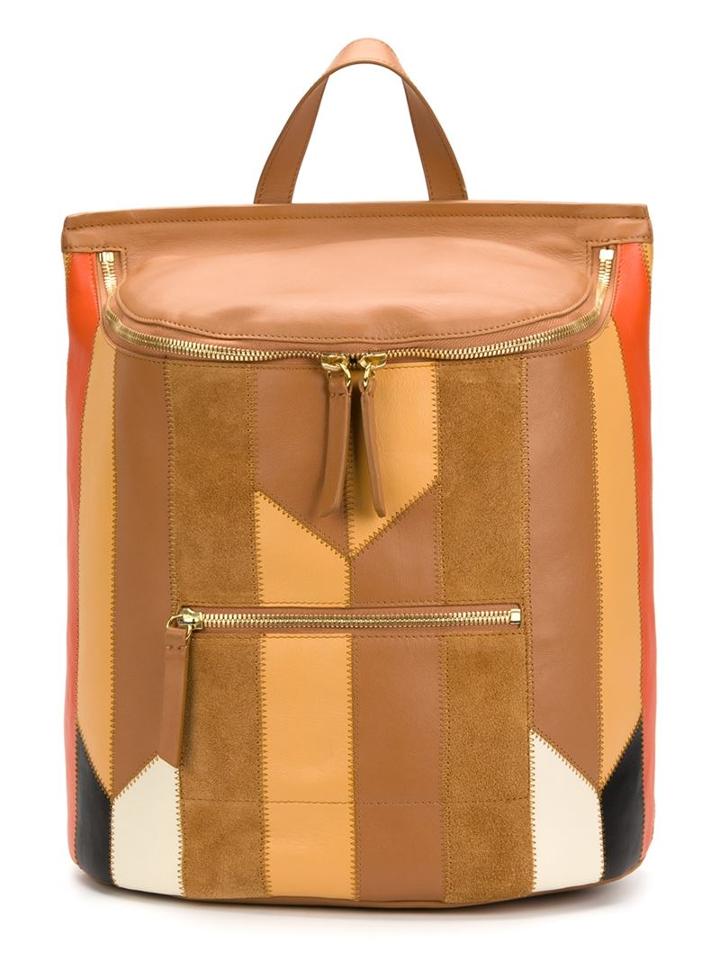Derek Lam 10 Crosby Patchwork Bucket Backpack