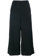 No21 Cropped Pants - Black