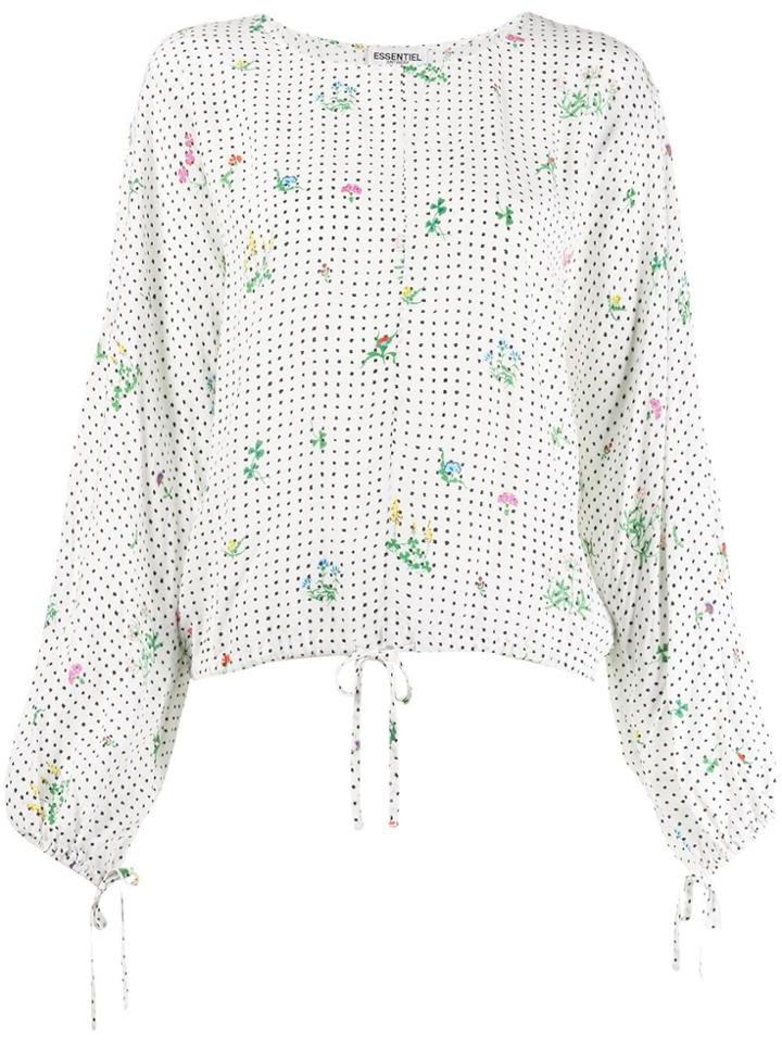 Essentiel Antwerp Traditions Printed Top - White