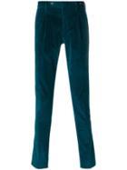 Pt01 Corduroy Slim Chinos - Blue