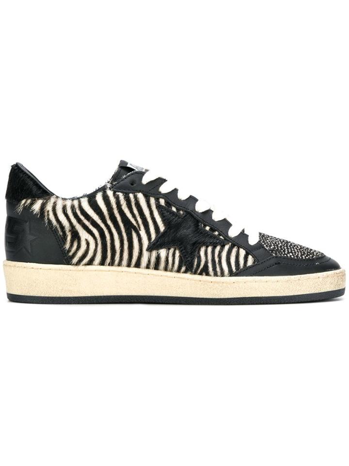 Golden Goose Deluxe Brand Ball Star Sneakers - Black
